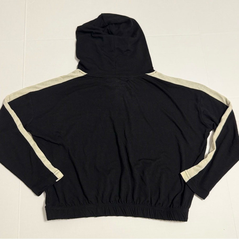 Girls Boilermakers Bedazzeled Black and White Girls Light Weight L/S Hoodie - Picture 6 of 6